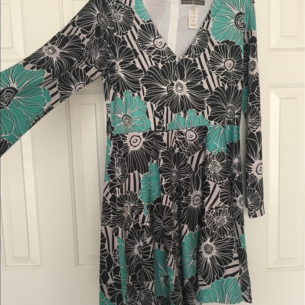 Multi print dress